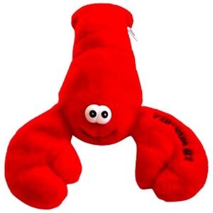 NWOT! CREATURE CONFORTS Plush Toys Long Bright Red Lobster Plush 19" x 12"